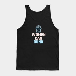 women can dunk Tank Top